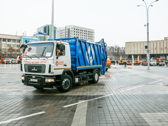 ТГ 100А, МАЗ 5340В2, машина для мойки контейнеров 
