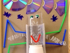 «МАРСИАНИН НА ОТДЫХЕ»
автор: Бочаров Андрей, 8 лет, ученик МБОУ гимназия № 72, г. Краснодар