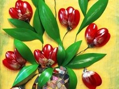 «ЛЮБИМЫЕ ТЮЛЬПАНЫ»
автор: Обласова Полина, 10 лет, ученица ГКУ СО КК «Краснодарский СРЦН»