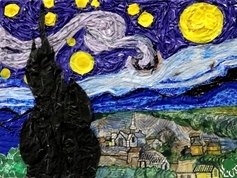 «ЗВЕЗДНАЯ НОЧЬ»
авторы: Джеппарова Элина, 19 лет, студентка КубГАУ,  Шутко Елизавета, 19 лет, студентки КубГАУ