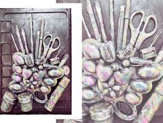 "ПЛАСТИКОВЫЙ НАТЮРМОРТ",
Татьяна Тарасенко