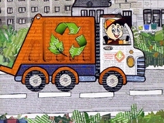 «УЛЫБНИСЬ ЧИСТОМУ ГОРОДУ»
автор: Гаркавченко Александр (7 лет), ученик ЧОУ - СОШ "Развитие", Краснодарский край, г. Армавир