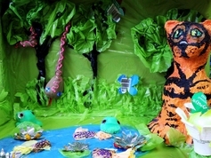 «ЖИЗНЬ ДЖУНГЛЕЙ»
автор: Колесников Захар, 11 лет,  г. Краснодар
