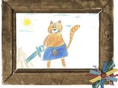 «КОТ - УБОРЩИК», автор: Софья, 8 лет, г. Краснодар