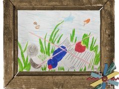 «НЕ НАДО МУСОРИТЬ», автор: Елизавета, 8 лет, г. Краснодар